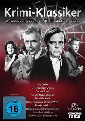 Produktbild von Krimi-Klassiker - Zehn Straßenfeger aus der großen Zeit deutscher Krimis! - (DVD Video / Sonstige / unsortiert)