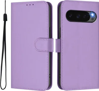 Produktbild von Mobigear Urban Wallet Google Pixel 10 Hülle Klapphülle Geldbörse - Lavender Purple