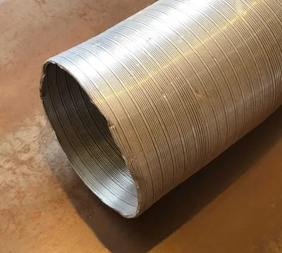 Produktbild von Universelles Alu-Flexrohr flexibles Rohr Luftleitung verschiedene Durchmesser | 200 / 206 mm