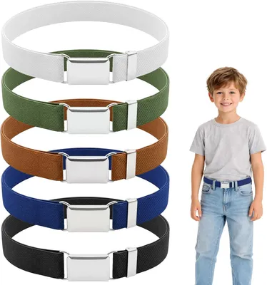 Imagen del producto de Cinturón elástico para niños, ajustable, de goma, para la cintura