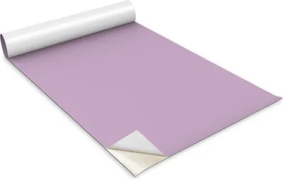 Immagine prodotto di Pellicola autoadesiva per mobili - pellicola decorativa - mobili da tavolo - tagliabile su misura - colore viola chiaro - 100 x 50 cm