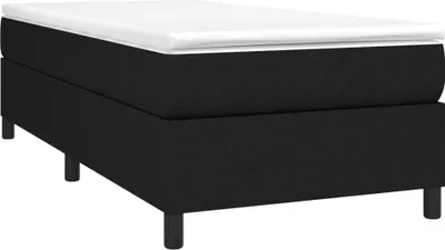 Produktbild von vidaXL Boxspringbettgestell Schwarz 90x190 cm Stoff
