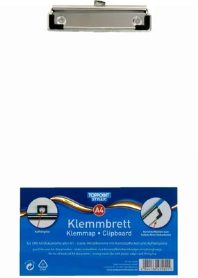 Produktbild von Klemmbrett DIN A4 transparent klar