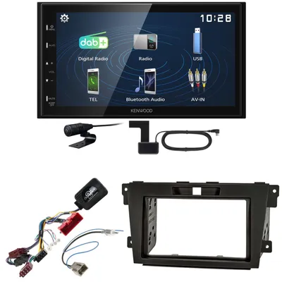 Produktbild von Kenwood DMX129DAB DAB+ Bluetooth USB Einbauset für Mazda CX-7