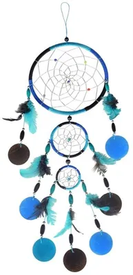 Produktbild von Dreamcatcher mit Capisscheiben in 3 verschiedenen Größen