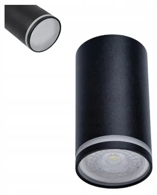 Obrázek produktu pro Nástěnné svítidlo SPOT Ring 55x100mm černé do kuchyně/obýváku