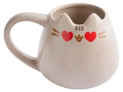 Pusheen Keramikbecher 420 ml – Kaffeetasse, Geschenkidee