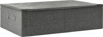 Produktbild von vidaXL Aufbewahrungsbox Stoff 70x40x18 cm Anthrazit