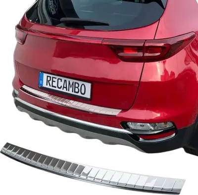 Zdjęcie produktu dla Chromowana osłona zderzaka ze stali nierdzewnej odpowiednia dla Kia Sportage | QL | od roku modelowego 07/2018>