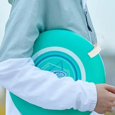 Produktbild von 3 Frisbeescheiben-Aufhänger aus PE, tragbare kleine Clips zur Verbesserung von Wurftechnik und Genauigkeit für Sport und Freizeit im Freien