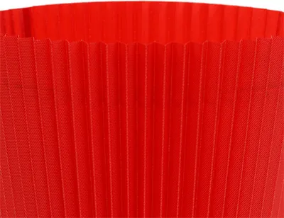 Produktbild von Plisseemanschetten Rot 8,5cm - Dekorative Manschetten für Topfpflanzen und Tischgestecke, 100 Stück Vorteilspack