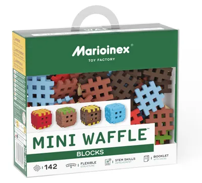 Imagen del producto de Klocki waffle mini, bloques 142el 08204