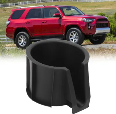 Image de Porte-gobelets pour console arrière 66992 35030 Sous-ensemble multifonctionnel de remplacement pour Toyota 4Runner 2014 à 2021