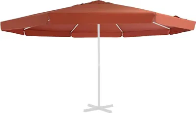 Obrázok produktu pre vidaXL Náhradný poťah pre slnečník Terracotta Red 500 cm
