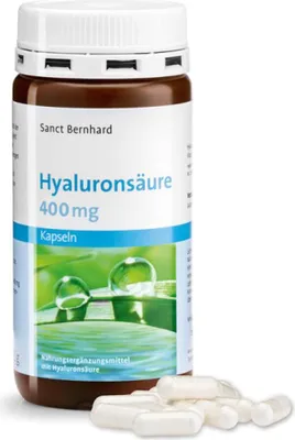 Produktbild von Sanct Bernhard Hyaluronsäure 400 mg - 120 Kapseln