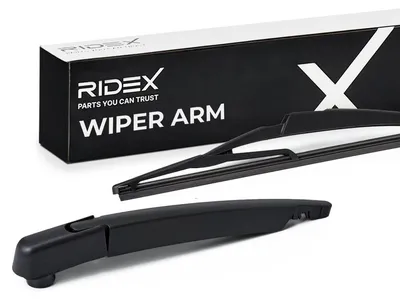 Produktbild von RIDEX 301W0179 Wischerarm Scheibenwischerarm Hinten passend für MERCEDES-BENZ C-Klasse Limousine (W204) mit Wischblatt