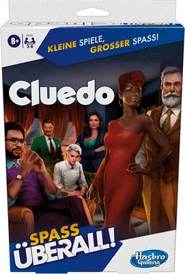 Produktbild von Hasbro Cluedo kompaktes Reisespiel Detektivspiel für Kinder