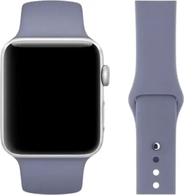 Produktbild von Apple Watch Armband 42mm Mercury Silicon Lavendel