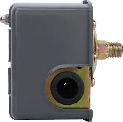 Obrázek produktu pro Nastavitelný tlakový spínač pro vodní čerpadlo (110–230 V, 0,8–1,6 bar) se závitem ZG1/4"