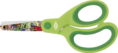Produktbild von Wedo FANTASTIC MONSTER, Kind, Gerader Schnitt, Grün, Edelstahl, Kunst-& Handwerksscheren, Semi-Offset-Griff
