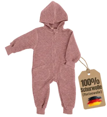 Produktbild von Engel Baby-Overall mit Kapuze und Reißverschluss TOP