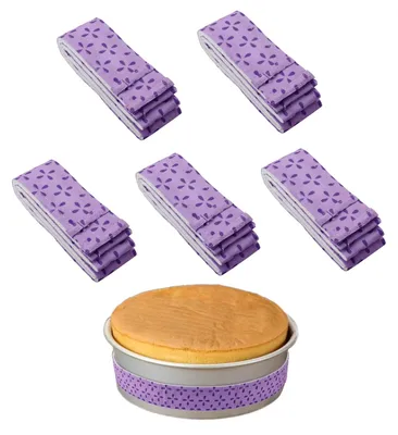 Produktbild von 5 Stück Backstreifen für gleichmäßiges Backen, 14 Zoll