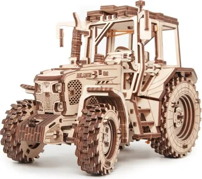 Produktbild von 3D Puzzle, Traktor BELARUS-82, EWA, Drevo, 269 kusov