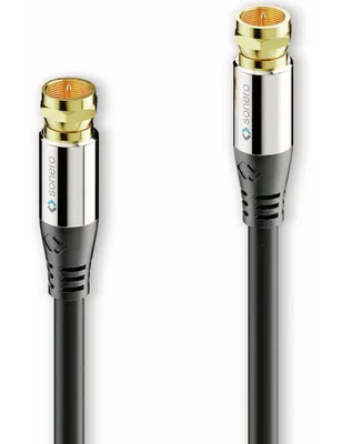 Produktbild von SONERO Sat-Antennenanschlusskabel, 1,5 m, schwarz