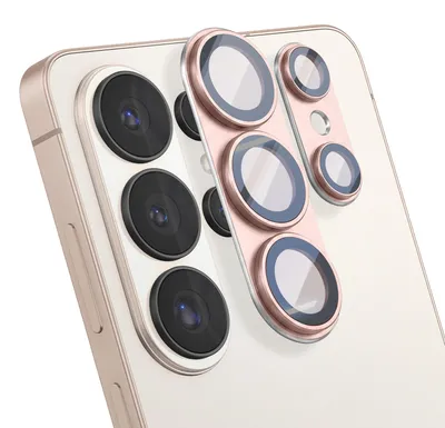 Produktbild von Avizar, Kameraschutz für Galaxy S26 Ultra aus kratzfestem Panzerglas, Rosa
