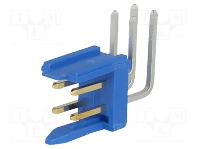 Produktbild von 1x Buchse PIN: 4  Leitung-Platte 2,54mm THT männlich  3A 76383-302LF -Steckverbind