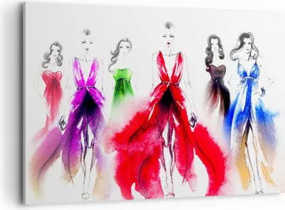 Produktbild von Bild auf Leinwand - Leinwandbild - Fotomodell Frau - 120x80cm - Wand Bild - Wanddeko - Wandbilder - Leinwanddruck - Bilder - Kunstdruck - Wanddekoration - Leinwand bilder - Wandkunst - AA120x80-3651