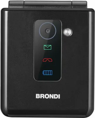 Produktbild von Brondi Flipper 6,1 cm (2.4") Schwarz Funktionstelefon
