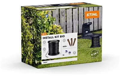 Produktbild von Stihl Einbausatz IMOW 3 für Mähroboter, 300m Begrenzungsdraht 3,4mm, 350 Nägel, 5 Verbinder