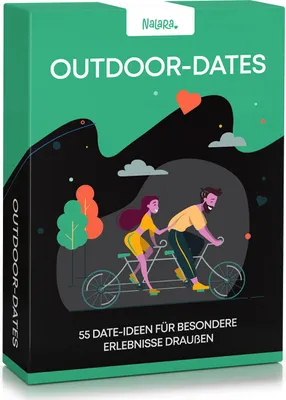 Produktbild von Outdoor Dates Kartenspiel für Paare 55 liebevolle Date-Ideen Hochzeitsgeschenk