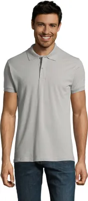 Immagine prodotto di SOLS Uomo Polo Perfect Pique, manica corta PC283 (3XL) (Grigio scuro)