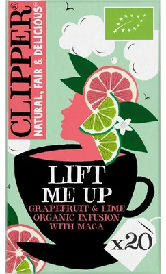 Image de Clipper Lift Me Up Tisane40 g – Tisane aromatique et vivifiante