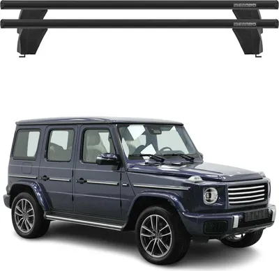 Immagine prodotto di Portapacchi Menabo per Mercedes Classe G W463 2019-24 alluminio nero 2x