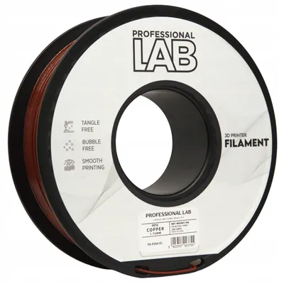 Obrázek produktu pro Filament PETG Copper (měděný) Prof. Lab 1,75 mm, 1 kg pro 3D tiskárnu