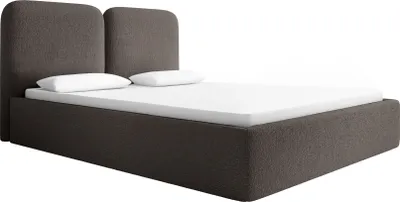 Produktbild von Fedve Polsterbett Doppelbett Fistera Bett Bettkasten Schlafzimmer 120x200 cm Olivgrün (Abriamo 1)
