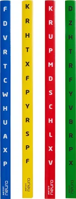 Produktbild von Artzt Neuro Trainingstool "Vision Stick Set", Blau, Gelb, Rot, Grün