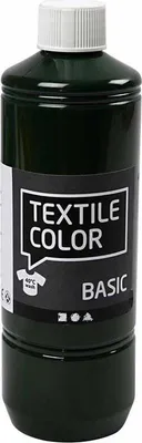 Obrázok produktu pre Creativ Company Textile Color, 500 ml, Zelená, Umývateľný, 1 kusov