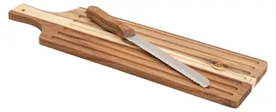 Obrázek produktu pro HOMLA MOOKA Prkénko s nožem 51,5 x 14 cm