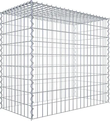 Produktbild von Anbaugabione Typ 3 100 cm x 90 cm x 50 cm (L x H x T), Maschenweite 5 cm x 10 cm, Spirale