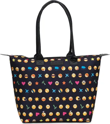 Produktbild von Freizeit - Tasche Schwarz mit Emotion Icons Trendstern