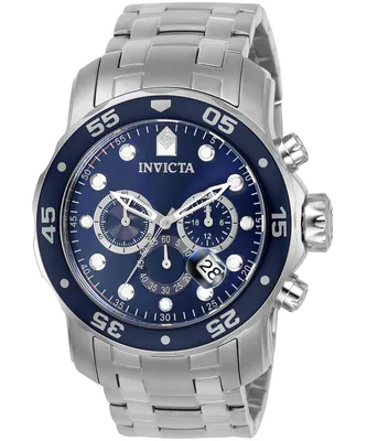 Produktbild von Invicta 0070 Herren-Armbanduhr, Edelstahl-Gehäuse, Metall-Armband