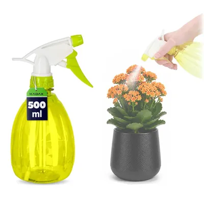 Obrázek produktu pro KADAX plastový postřikovač na rostliny, 0,5 l, láhev s rozprašovačem, rozprašovač, do kuchyně, koupelny