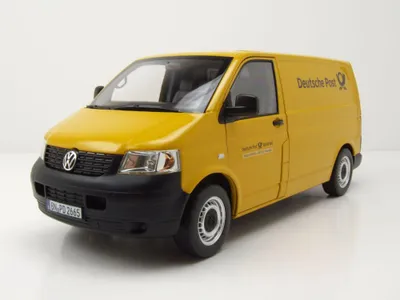 Produktbild von Norev 188617 VW T5 Bus Transporter Deutsche Post 2003 gelb 1:18