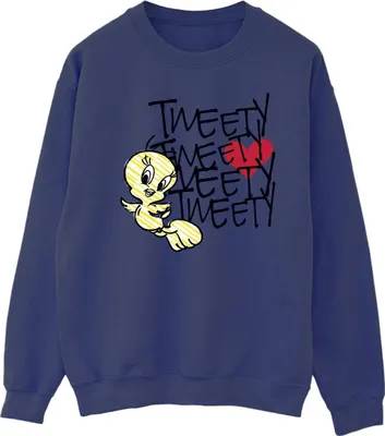 Obrázek produktu pro Looney Tunes - Pánská mikina BI34004 (XXL) (Námořnická modrá)