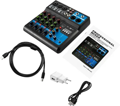 Obrázek produktu pro Mini audio DJ mixážní pult s USB audio rozhraním