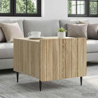 Produktbild von vidaXL Couchtisch Sonoma-Eiche 49 x 50 x 42 cm Holzwerkstoff
